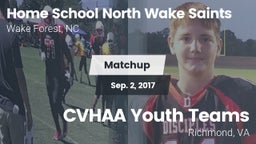 Matchup: Home School North Wa vs. CVHAA Youth Teams 2017