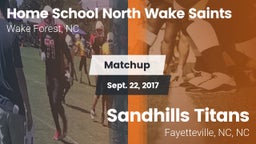 Matchup: Home School North Wa vs. Sandhills Titans 2017