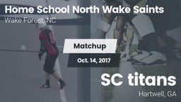 Matchup: Home School North Wa vs. SC titans 2017