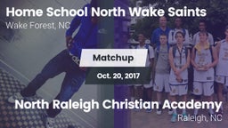 Matchup: Home School North Wa vs. North Raleigh Christian Academy  2017