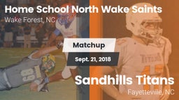 Matchup: Home School North Wa vs. Sandhills Titans 2018