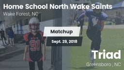 Matchup: Home School North Wa vs. Triad 2018