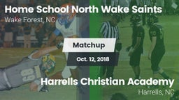 Matchup: Home School North Wa vs. Harrells Christian Academy  2018