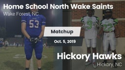 Matchup: Home School North Wa vs. Hickory Hawks  2019