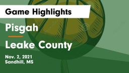 Pisgah  vs Leake County  Game Highlights - Nov. 2, 2021