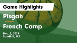 Pisgah  vs French Camp Game Highlights - Dec. 3, 2021