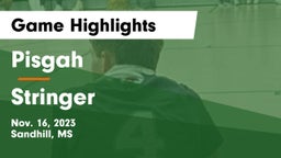 Pisgah  vs Stringer  Game Highlights - Nov. 16, 2023
