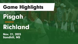 Pisgah  vs Richland  Game Highlights - Nov. 21, 2023