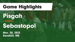 Pisgah  vs Sebastopol  Game Highlights - Nov. 30, 2023
