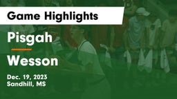 Pisgah  vs Wesson  Game Highlights - Dec. 19, 2023