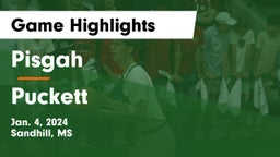 Pisgah  vs Puckett  Game Highlights - Jan. 4, 2024