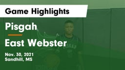 Pisgah  vs East Webster  Game Highlights - Nov. 30, 2021