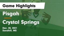 Pisgah  vs Crystal Springs Game Highlights - Dec. 28, 2021