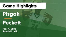 Pisgah  vs Puckett  Game Highlights - Jan. 4, 2022