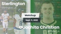 Matchup: Sterlington High vs. Ouachita Christian  2020