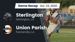 Recap: Sterlington  vs. Union Parish  2020