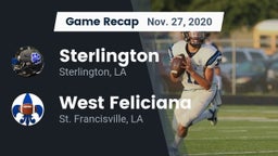 Recap: Sterlington  vs. West Feliciana  2020