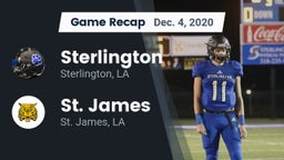 Recap: Sterlington  vs. St. James  2020