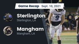 Recap: Sterlington  vs. Mangham  2021