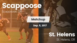 Matchup: Scappoose High vs. St. Helens  2017