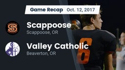 Recap: Scappoose  vs. Valley Catholic  2017