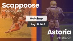 Matchup: Scappoose High vs. Astoria  2018