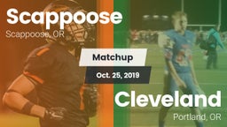 Matchup: Scappoose High vs. Cleveland  2019
