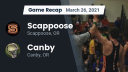 Recap: Scappoose  vs. Canby  2021
