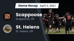 Recap: Scappoose  vs. St. Helens  2021