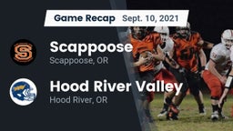Recap: Scappoose  vs. Hood River Valley  2021