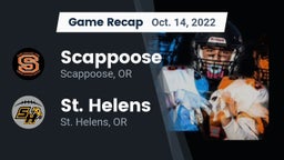 Recap: Scappoose  vs. St. Helens  2022