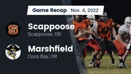 Recap: Scappoose  vs. Marshfield  2022