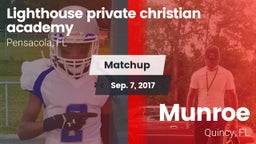 Matchup: Lighthouse private c vs. Munroe  2017