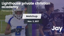 Matchup: Lighthouse private c vs. Jay  2017