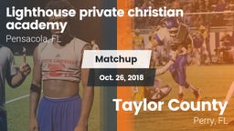 Matchup: Lighthouse Private C vs. Taylor County  2018