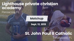 Matchup: Lighthouse Private C vs. St. John Paul II Catholic  2019