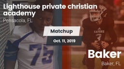 Matchup: Lighthouse Private C vs. Baker  2019