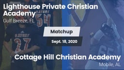 Matchup: Lighthouse Private C vs. Cottage Hill Christian Academy 2020