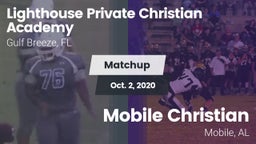 Matchup: Lighthouse Private C vs. Mobile Christian  2020