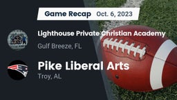 Recap: Lighthouse Private Christian Academy vs. Pike Liberal Arts  2023