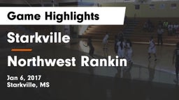 Starkville  vs Northwest Rankin  Game Highlights - Jan 6, 2017