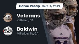 Recap: Veterans  vs. Baldwin  2019
