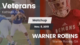 Matchup: Veterans High vs. WARNER ROBINS  2019