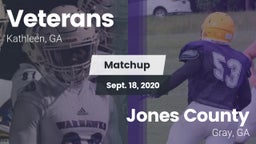 Matchup: Veterans High vs. Jones County  2020