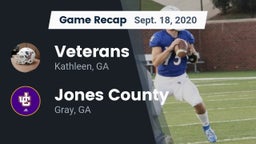 Recap: Veterans  vs. Jones County  2020