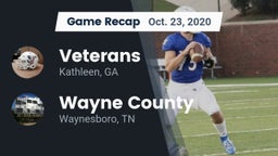 Recap: Veterans  vs. Wayne County  2020
