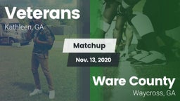 Matchup: Veterans High vs. Ware County  2020