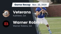 Recap: Veterans  vs. Warner Robins   2020
