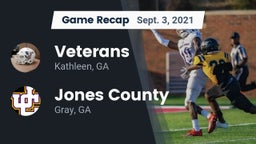 Recap: Veterans  vs. Jones County  2021