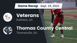 Recap: Veterans  vs. Thomas County Central  2023